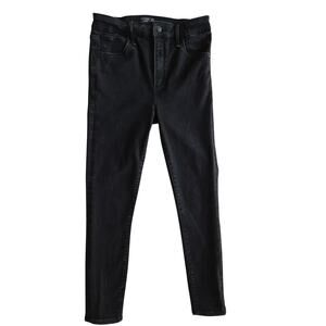 Abercrombie & Fitch Women's Simone High Rise Super Skinny Jeans Black Size 28/6S